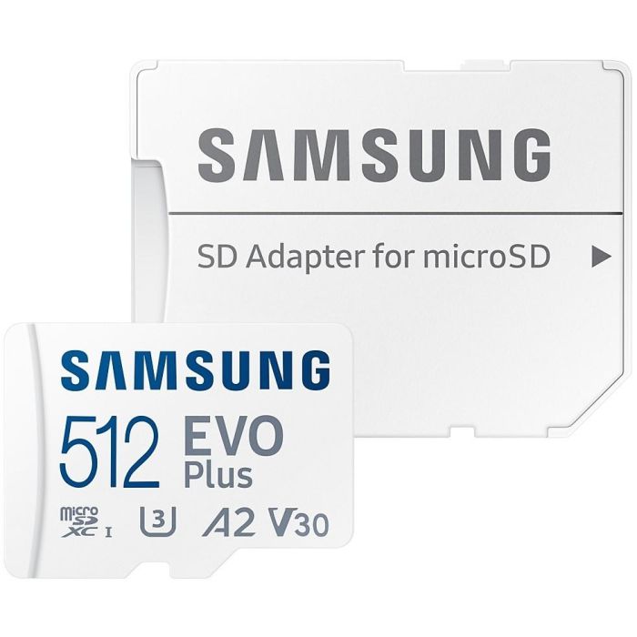 Samsung MB-MC512KA/EU Tarjeta de Memoria MicroSDXC EVO Plus 512GB, 130MB/s U3 V30 A2 para 4K, Móviles y Consolas, Resistente. 3 Samsung MB-MC512KA/EU Tarjeta de Memoria MicroSDXC EVO Plus 512GB, 130MB/s U3 V30 A2 para 4K, Móviles y Consolas, Resistente. 3