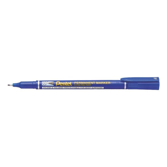 Marcador Pentel Permanente Nf450 Ponta Fina De 1,2 mm Cor Azul 12 unidades 1 Marcador Pentel Permanente Nf450 Ponta Fina De 1,2 mm Cor Azul 12 unidades 1