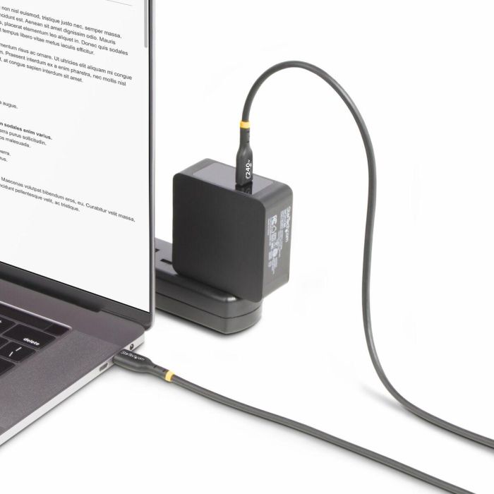 Adaptador de Corriente Startech USB2EPR2M USB-C USB 2.0 2 Adaptador de Corriente Startech USB2EPR2M USB-C USB 2.0 2