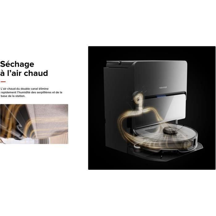 Roborock ROB1718116652915 S8 MaxV Ultra Robot aspirador con Estación RockDock Ultra 8 en 1, 10.000 Pa y Cepillo lateral DuoRoller 5