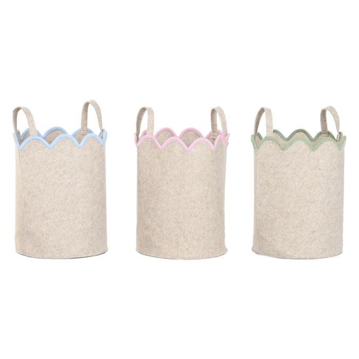 Cesta Kids DKD Home Decor Rosa Verde 30 x 39 x 30 cm (6 Unidades) 0 Cesta Kids DKD Home Decor Rosa Verde 30 x 39 x 30 cm (6 Unidades) 0