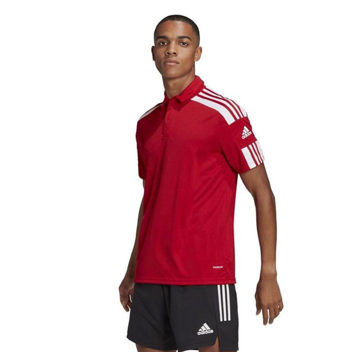 Polo Adidas Sq21 Y Rojo Fútbol 5