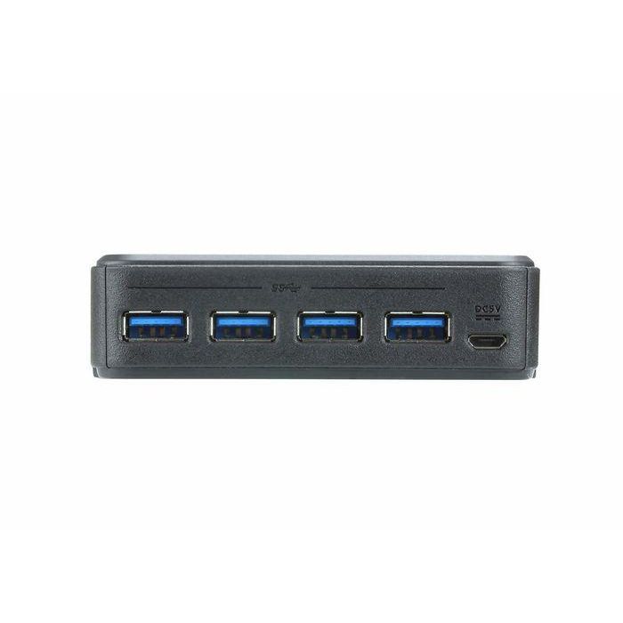 Aten US3324 Switch USB 3.1 Gen 1, 2 Puertos USB 3.1 B, 2 Puertos USB 3.1 A, 1 Puerto USB Micro B, 93.7x93x26.8 mm 2