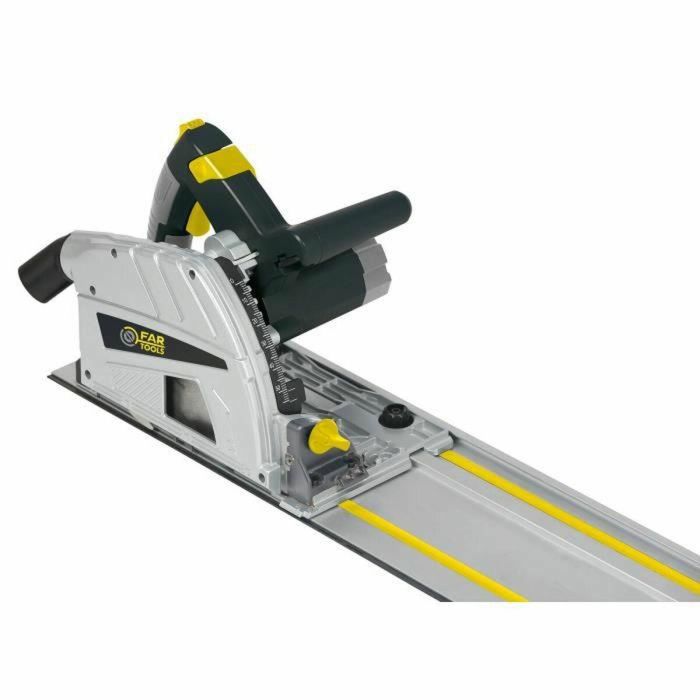 Fartools CS 165RB Sierra circular sobre riel, Potencia 1200W, disco 160mm, eje 20mm, carril 1650mm, base aluminio, corte 55mm 3 Fartools CS 165RB Sierra circular sobre riel, Potencia 1200W, disco 160mm, eje 20mm, carril 1650mm, base aluminio, corte 55mm 3