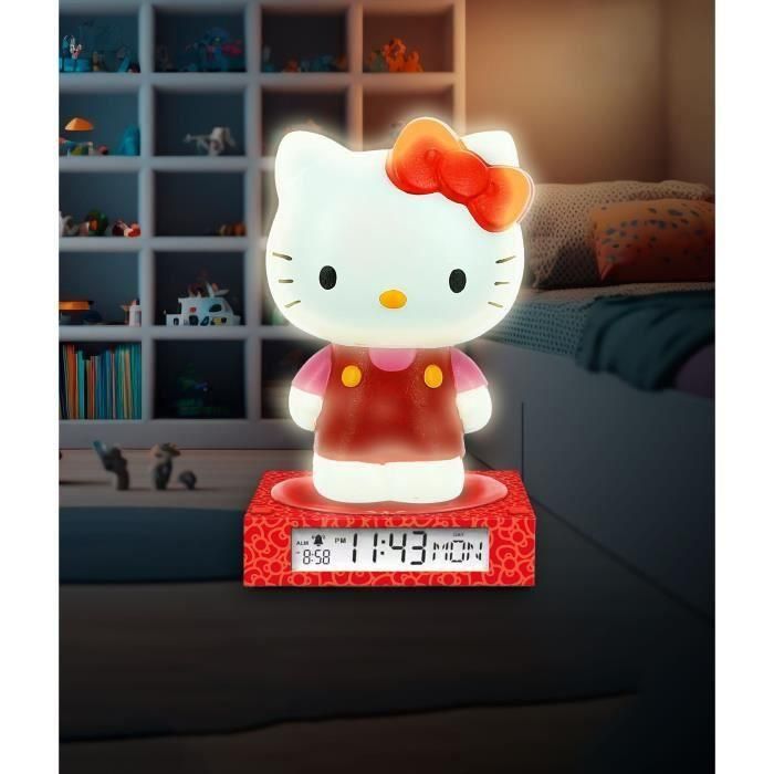 KIDS LICENSING Lámpara 3D con Despertador Hello Kitty and Friends 1 KIDS LICENSING Lámpara 3D con Despertador Hello Kitty and Friends 1