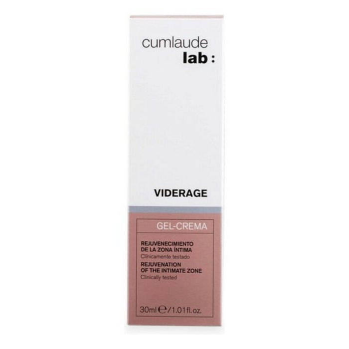 Cumlaude Lab VIDERAGE Gel-Crema Íntimo Hidratante Revitalizante para Mujer con Ácido Hialurónico 30 ml 5