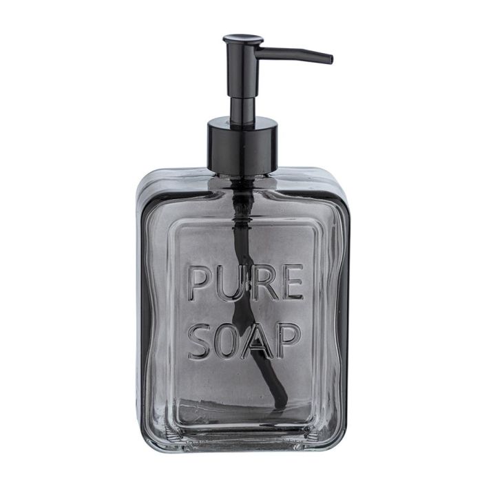 Dosificador de jabón pure soap gris 24713100 wenko