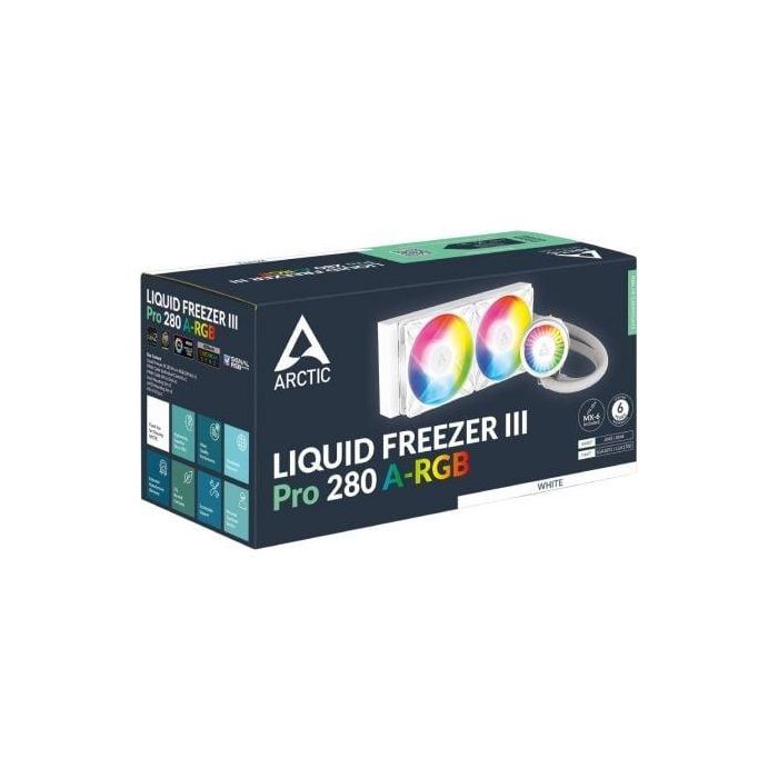 Sistema de Refrigeración Líquida Arctic Liquid Freezer III Pro 280 A-RGB/ Blanco 4