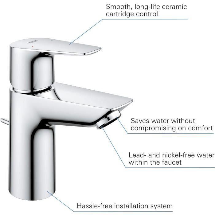 GROHE - MEJORADOR MONOCOMANDE LAVABO - Tamaño S 4 GROHE - MEJORADOR MONOCOMANDE LAVABO - Tamaño S 4