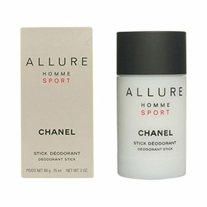 Chanel ALLURE HOMME SPORT Desodorante Stick Hombre 75 gr - Frescura Cítrica Amaderada y Protección Eficaz IL35A
