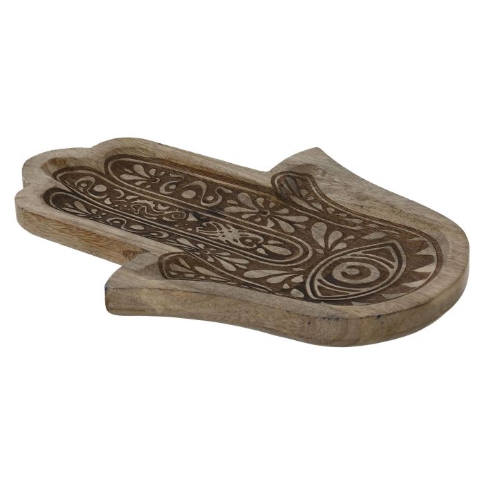 Bandeja Vaciabolsillos Indio DKD Home Decor Natural Blanco 20 x 2.3 x 30 cm (2 Unidades) 0 Bandeja Vaciabolsillos Indio DKD Home Decor Natural Blanco 20 x 2.3 x 30 cm (2 Unidades) 0