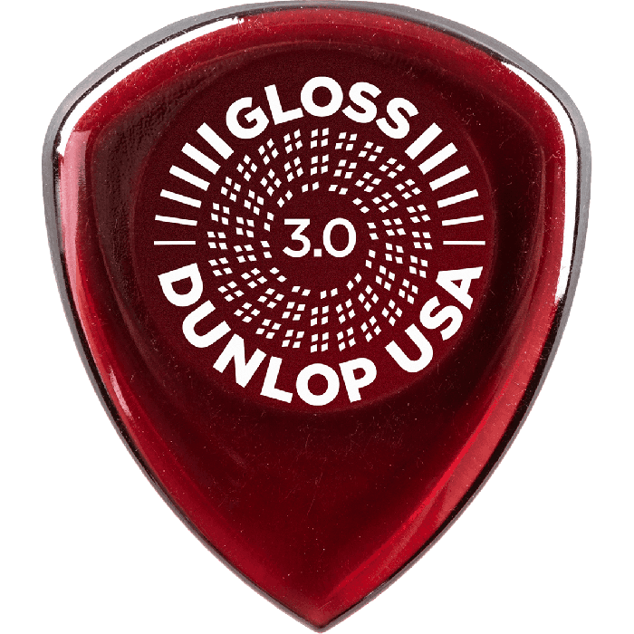 Dunlop Flow Gloss 3 Mm Púas - Pack De 12 1