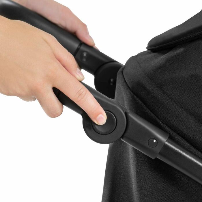 Hauck Cochecito todoterreno RAPID 3 ruedas Plegado con una mano Negro HAU4007923148549 35