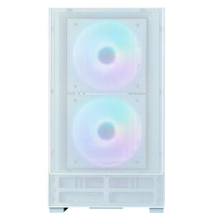 Caja de PC Mini Tower sin fuente de alimentación - ZALMAN P30 AIR (Blanco) - Micro ATX/Mini-ITX - 3x140mm A-RGB - Mesh - USB-C/3.0/HD Audio 4