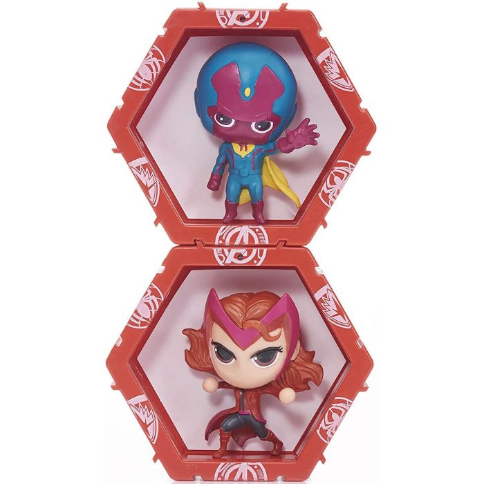 Set Figuras led WOW! POD Vision + Scarlet Marvel 1