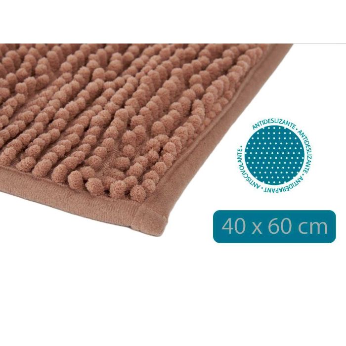 Alfombra de Baño Natural 40x60 cm - Berilo - 100% Poliéster (12 Unidades) 3 Alfombra de Baño Natural 40x60 cm - Berilo - 100% Poliéster (12 Unidades) 3