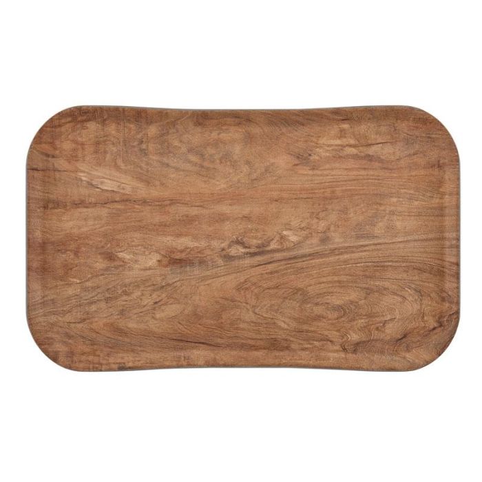 CAMBRO - VTC3253T-F90 - Bandeja Century texturizada Imitación madera - 32,5 x 53 cm - GN 1/1