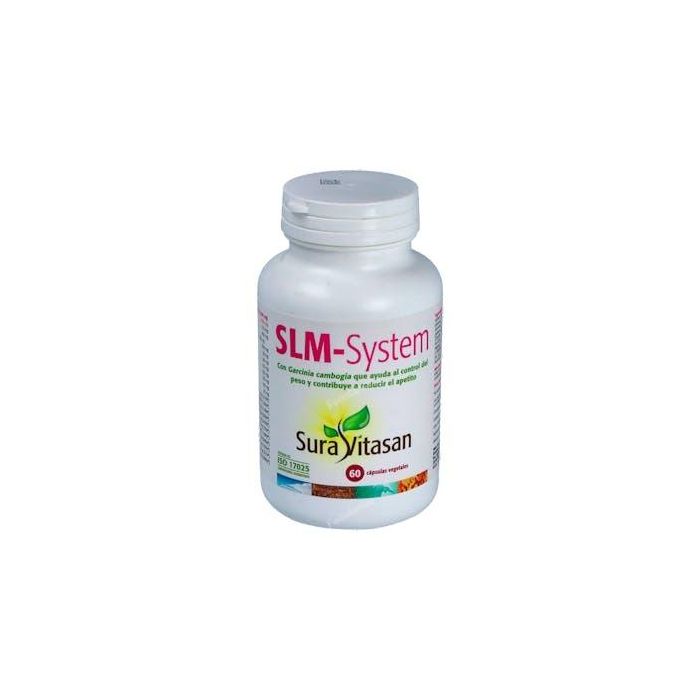 SURA VITASAN Slm-System 60 Cápsulas con Tamarindo, Té Verde, Nuez de Cola y Coleus Forskohlii para el Control de Peso