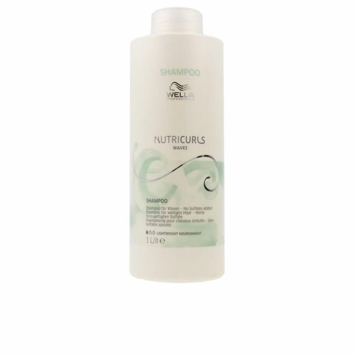 Wella Professionals Nutricurls Champú Cabello Con Rizos Y Ondas 1000 ml Wella Professionals Nutricurls Champú Cabello Con Rizos Y Ondas 1000 ml