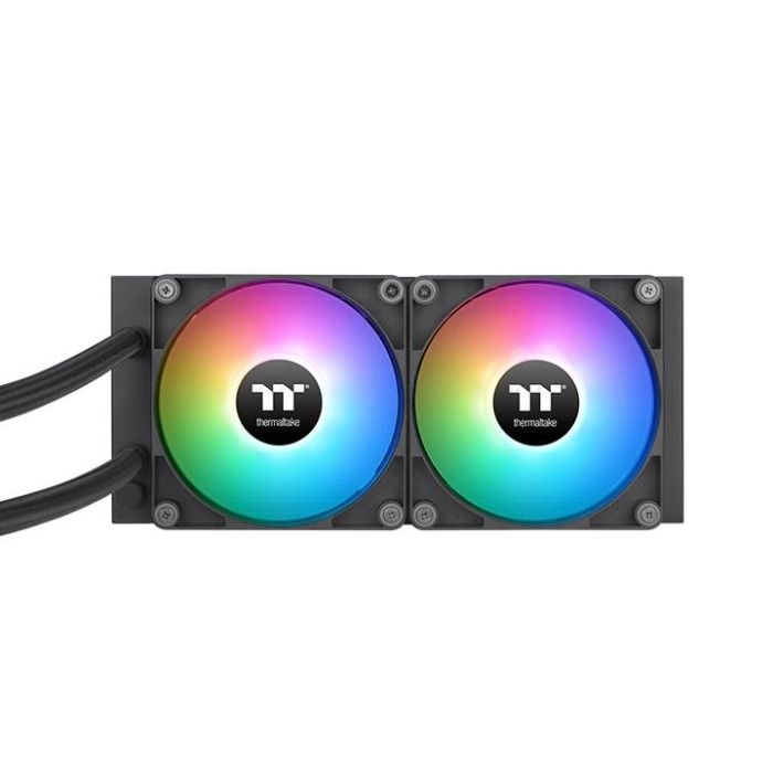Thermaltake TT TH240 ARGB Sistema de Refrigeración Líquida AIO para Procesador 12cm Negro Iluminación ARGB 3