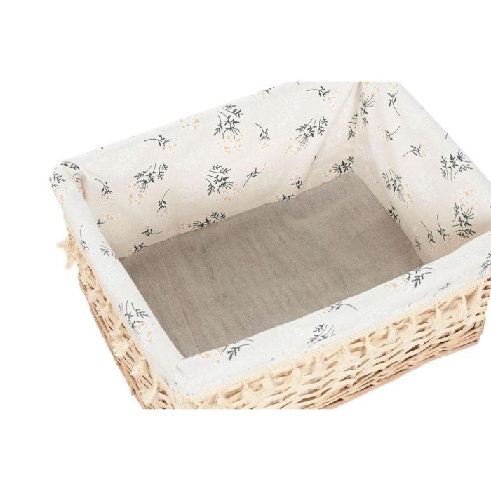 Cesta Ropa Shabby DKD Home Decor Natural 38 x 22 x 48 cm Set de 5 2 Cesta Ropa Shabby DKD Home Decor Natural 38 x 22 x 48 cm Set de 5 2