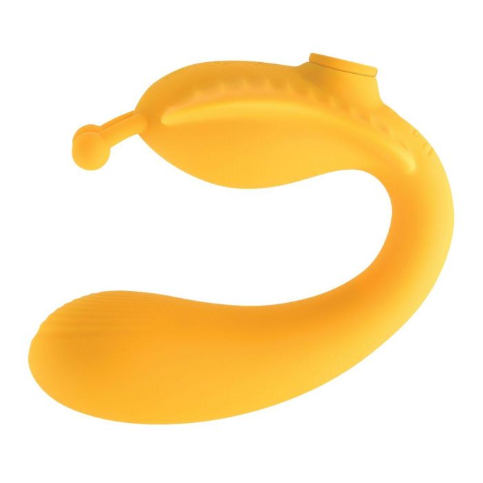 Vibrador para Parejas Evolved Amarillo 4