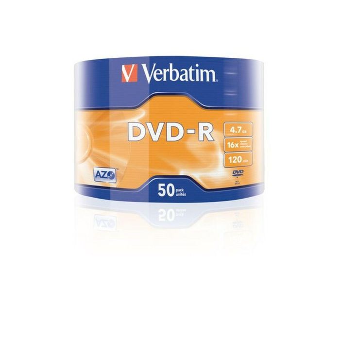 DVD-R Verbatim 43788 (50 Unidades) 1