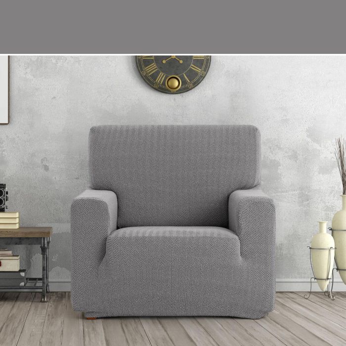 Funda para sillón Eysa JAZ Gris 70 x 120 x 130 cm 5