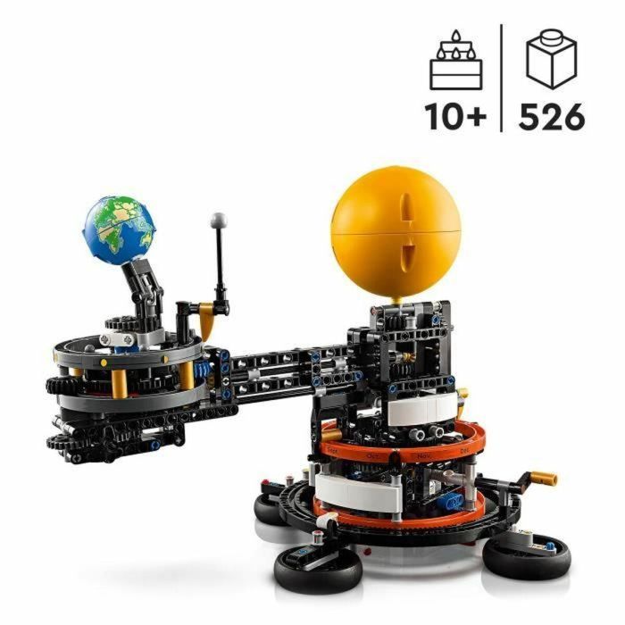 LEGO Technic 42179 Planeta Tierra y Luna en Órbita, Detallado Modelo del Sistema Solar para Construir, Set de Juguete Educativo de Ciencia Espacial 5 LEGO Technic 42179 Planeta Tierra y Luna en Órbita, Detallado Modelo del Sistema Solar para Construir, Set de Juguete Educativo de Ciencia Espacial 5
