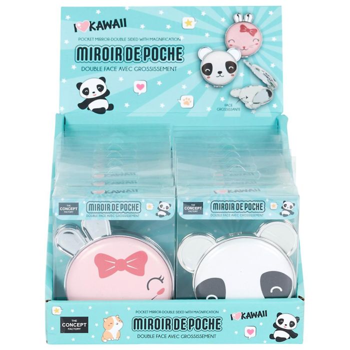 2 Espejos De Bolsillo Kawaii The Concept Factory 3