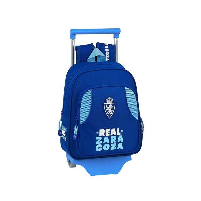 Mochila Escolar con Ruedas 705 Real Zaragoza (27 x 10 x 67 cm) 4 Mochila Escolar con Ruedas 705 Real Zaragoza (27 x 10 x 67 cm) 4