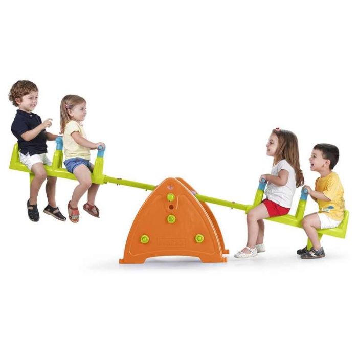 Feber Balancín Sube y Baja See Saw 2x2 para 4 niños, 60x234x97 cm, Edad 3-8 años 2 Feber Balancín Sube y Baja See Saw 2x2 para 4 niños, 60x234x97 cm, Edad 3-8 años 2