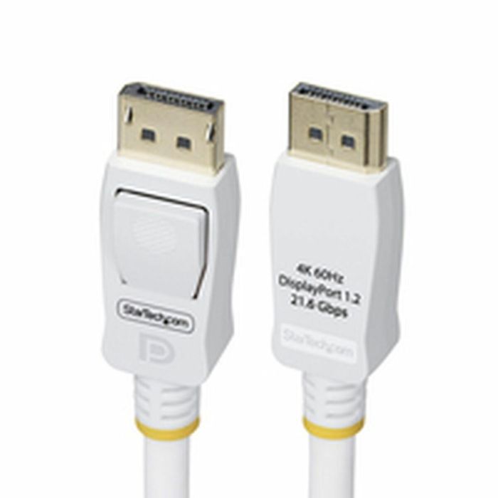 Cable USB Startech DP12-CABLE6FTW Blanco 1,8 m 1 Cable USB Startech DP12-CABLE6FTW Blanco 1,8 m 1