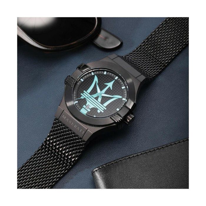 Reloj Hombre Maserati AQUA EDITION Negro (Ø 44 mm) 2 Reloj Hombre Maserati AQUA EDITION Negro (Ø 44 mm) 2