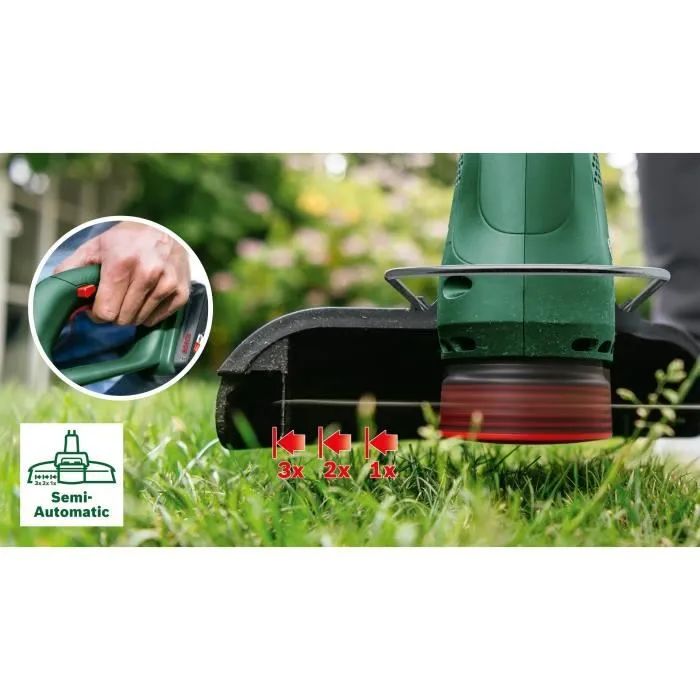 Bosch EasyGrass Cut 18V-26 Bordeadora para Cortar Hierba, Quitar Malas Hierbas, Podar y Perfilado con Batería Potente 4