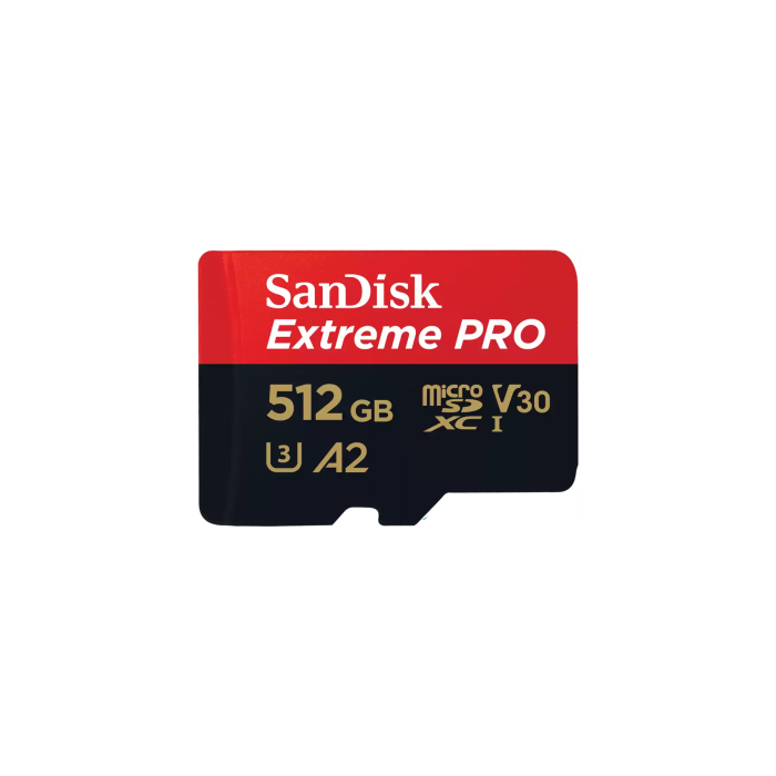 SanDisk Extreme PRO 512 GB MicroSDXC UHS-I Clase 10