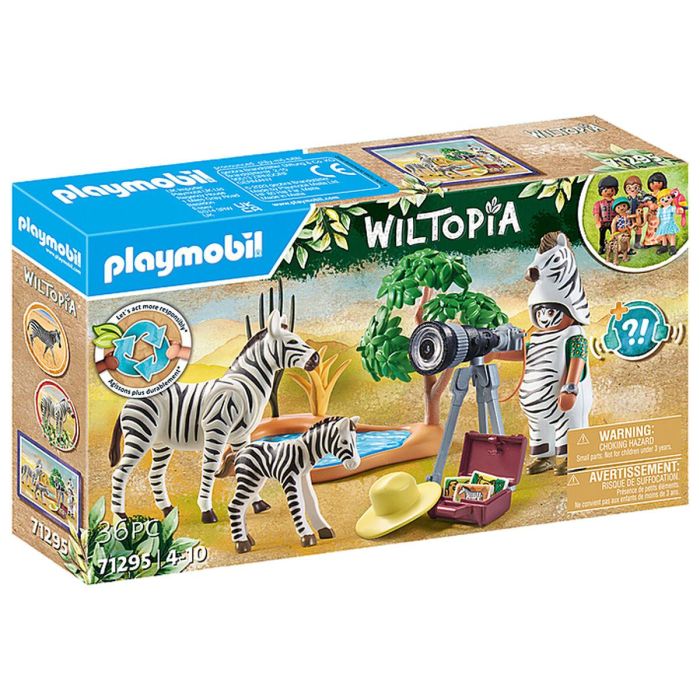Playmobil Wiltopia - Fotógrafo de Animales Juguete Educativo para Niños 20 Playmobil Wiltopia - Fotógrafo de Animales Juguete Educativo para Niños 20
