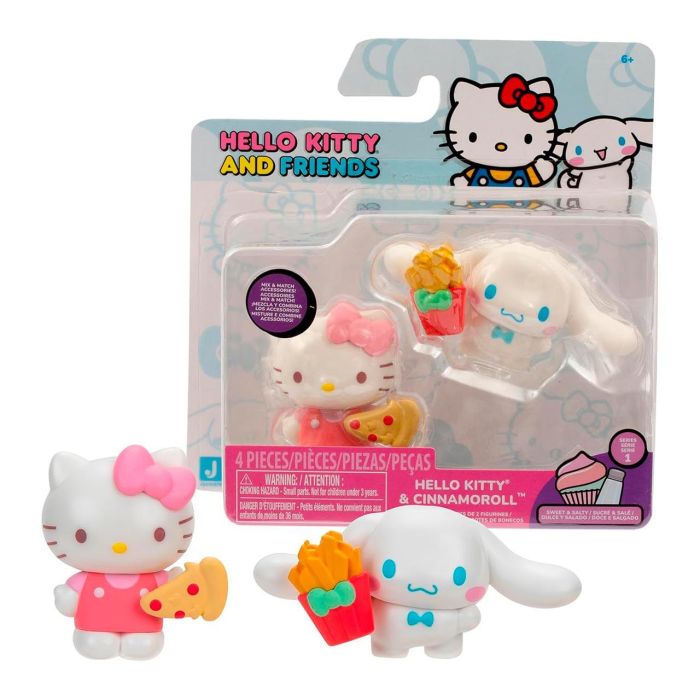 Famosa Hkt06000 Pack 2 Figuras Surtidas Hello Kitty 5 cm - Personajes variados con accesorios 2 Famosa Hkt06000 Pack 2 Figuras Surtidas Hello Kitty 5 cm - Personajes variados con accesorios 2