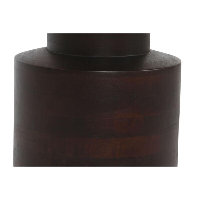 Mesa Centro Moderno DKD Home Decor Marron Oscuro Negro 80 x 40 x 80 cm 2