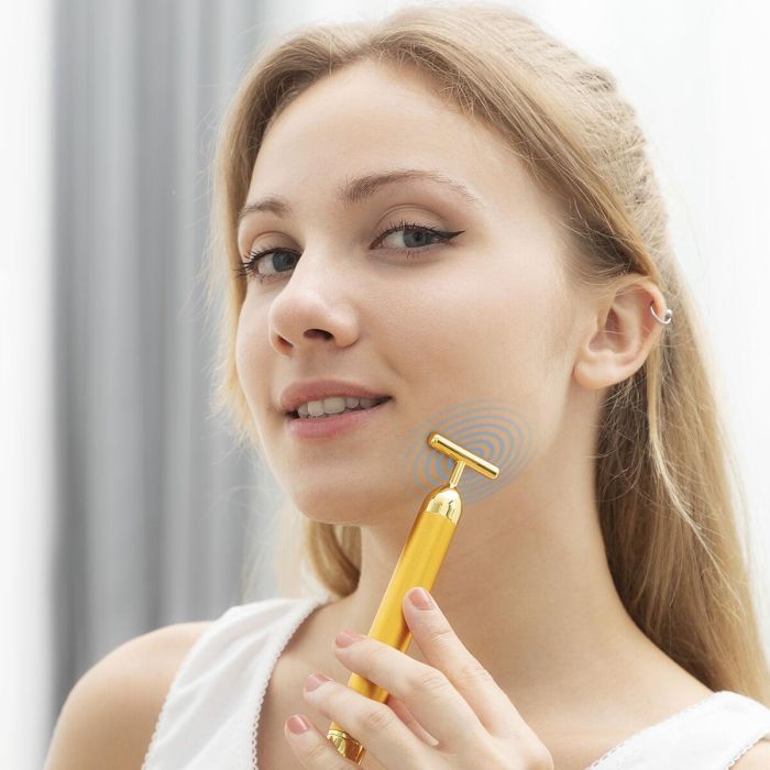 Masajeador Rejuvenecedor Facial de Alta Frecuencia T-Vibe InnovaGoods Masajeador Rejuvenecedor Facial de Alta Frecuencia T-Vibe InnovaGoods