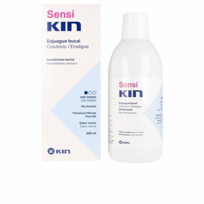 Kin SENSIKIN Enjuague Bucal para Sensibilidad Dental, 500 ml 0 Kin SENSIKIN Enjuague Bucal para Sensibilidad Dental, 500 ml 0