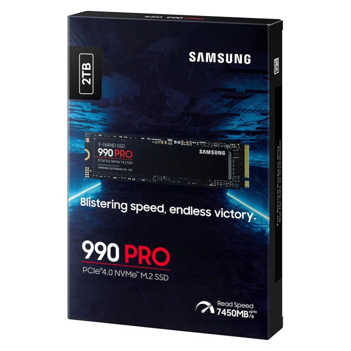 Samsung Disco SSD 990 PRO 2TB M.2 2280 PCIe Gen4 NVMe 2.0 Compatible PS5 y PC MZ-V9P2T0BW 6