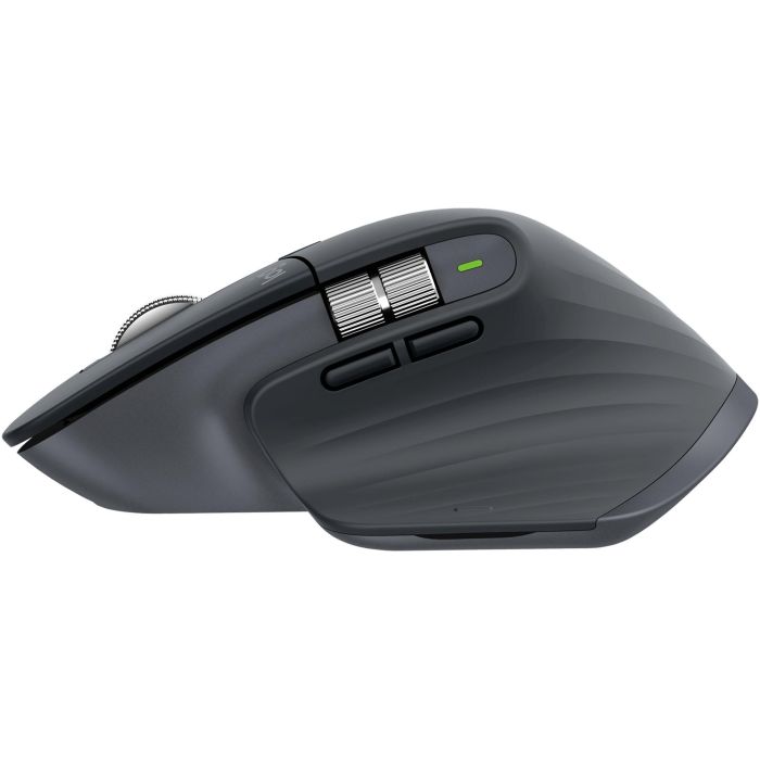 Logitech MX MASTER 3S Ratón Inalámbrico de Alto Rendimiento, 8000 DPI, Seguimiento sobre Cristal, Ergonómico, Bluetooth, Grafito 2