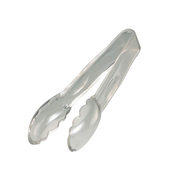 CAMBRO - 6TGS-135 - Pinza festoneada - 15 cm de largo - Policarbonato Transparente - Venta 1 unidad.