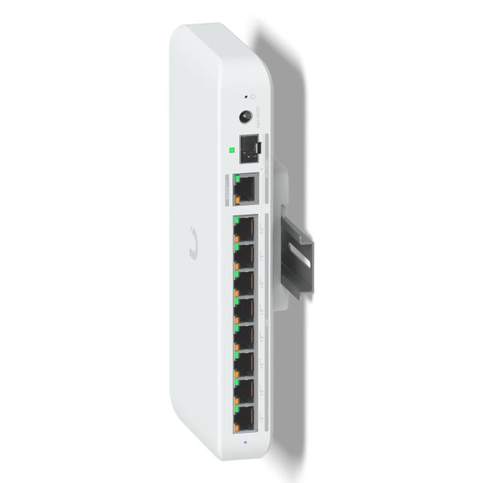 Ubiquiti Soporte de Carril DIN de Policarbonato para Switches Compactos UniFi - 125.7x40.5x20.6mm 1 Ubiquiti Soporte de Carril DIN de Policarbonato para Switches Compactos UniFi - 125.7x40.5x20.6mm 1