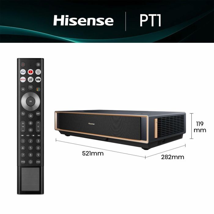 Proyector Hisense PT1 4K Ultra HD 3840 x 2160 px 9 Proyector Hisense PT1 4K Ultra HD 3840 x 2160 px 9