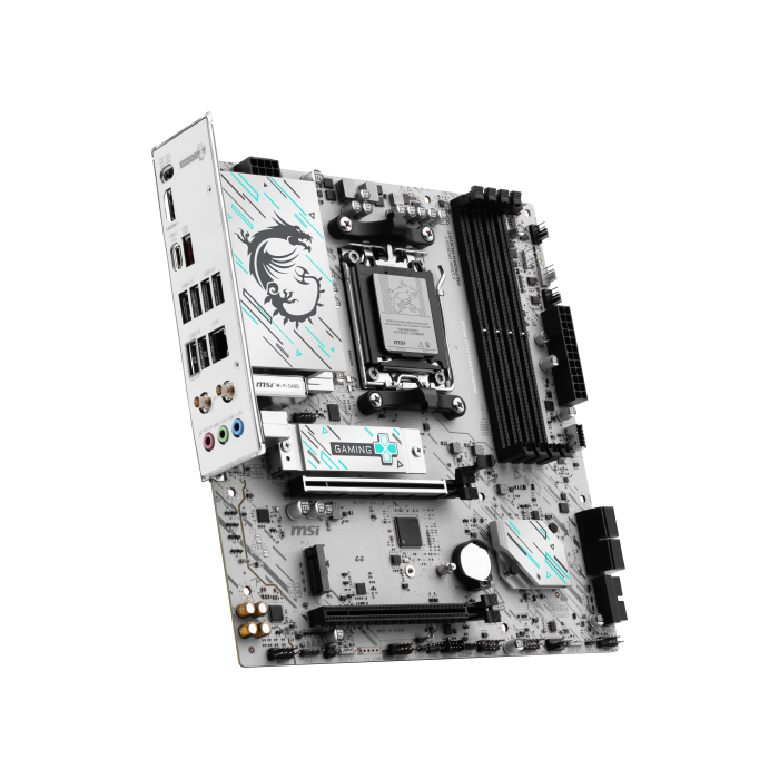MSI 911-7E77-003 Placa base para PC B840M GAMING PLUS WIFI6E AMD B840 Zócalo AM5 micro ATX DDR5 Wi-Fi 6E 3 MSI 911-7E77-003 Placa base para PC B840M GAMING PLUS WIFI6E AMD B840 Zócalo AM5 micro ATX DDR5 Wi-Fi 6E 3