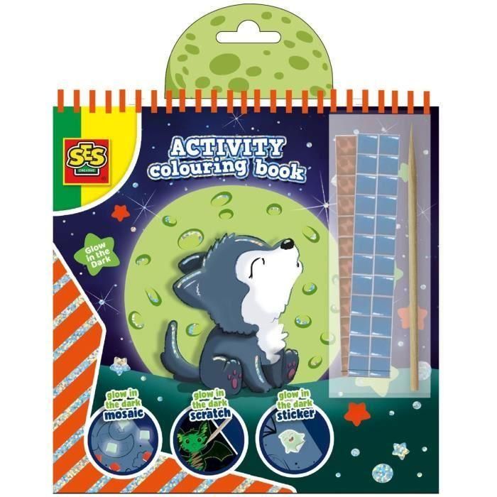 Ses Creative SES8710341001186 Caja de coloración fosforescente 3 en 1 Ses Creative SES8710341001186 Caja de coloración fosforescente 3 en 1