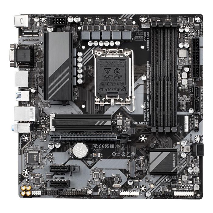 Gigabyte 9MB76MS35-00-10 Placa Base B760M DS3H Micro ATX Socket 1700 para Intel 12ª/13ª/14ª Gen DDR5 PCIe 4.0 Dual M.2 USB-C 2.5G LAN 2 Gigabyte 9MB76MS35-00-10 Placa Base B760M DS3H Micro ATX Socket 1700 para Intel 12ª/13ª/14ª Gen DDR5 PCIe 4.0 Dual M.2 USB-C 2.5G LAN 2