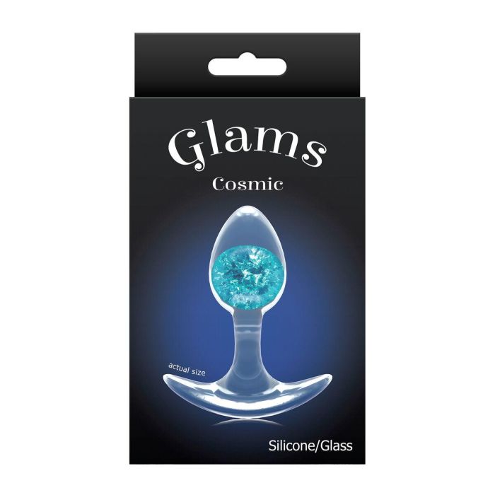 Plug Anal NS Novelties Glams Azul (7 cm) 1 Plug Anal NS Novelties Glams Azul (7 cm) 1